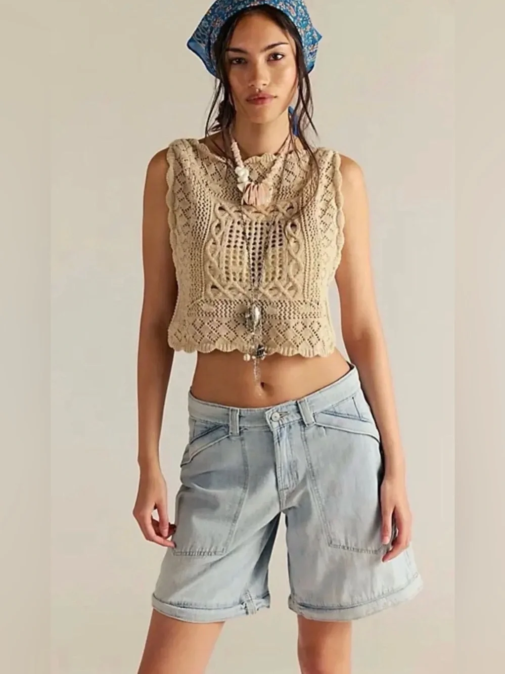 Free People We The Free Trailblazer Convertible Zip Jeans Size 24 NWT